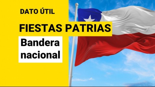 Fiestas Patrias: ¿Qué días es obligatorio colocar la bandera y cuáles son las multas?