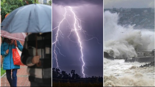 Onemi actualiza Alerta Temprana Preventiva para varias regiones de Chile por 'evento meteorológico'