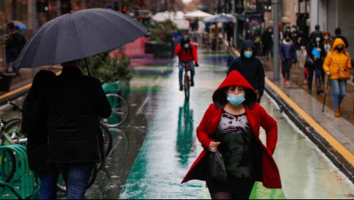 No solo lluvias: Emiten 'alerta' por heladas y viento entre las regiones de Valparaíso y Biobío