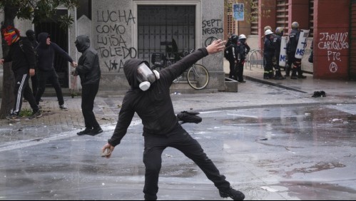 Galli tras romería del 11 de septiembre que terminó con 6 detenidos: 'Deben hacerse responsables de los desmanes'