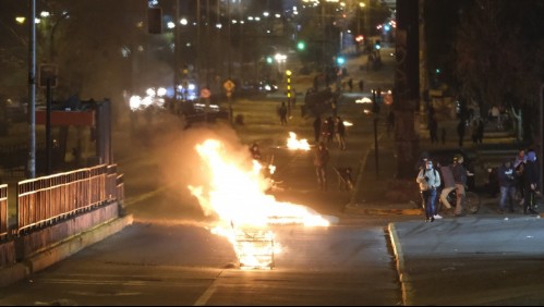Conmemoración del 11 de septiembre termina con al menos 10 detenidos en la Región Metropolitana