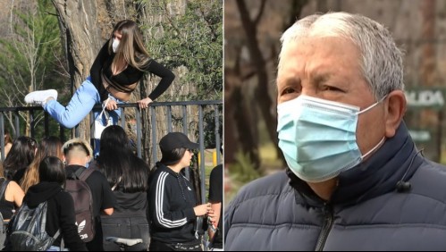 Vecino de Parque Padre Hurtado tras presenciar masiva fiesta: 'Esta juventud no le hace caso a nadie'