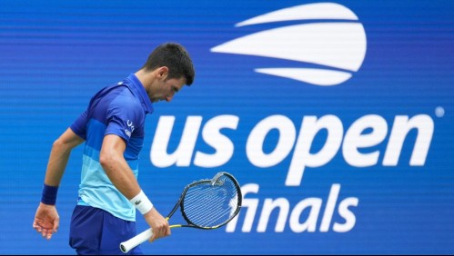 No pudo lograr el Grand Slam: Djokovic perdió la final del US Open ante el ruso Medvedev