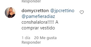 Comentario de la hermana de Jean Philippe Cretton