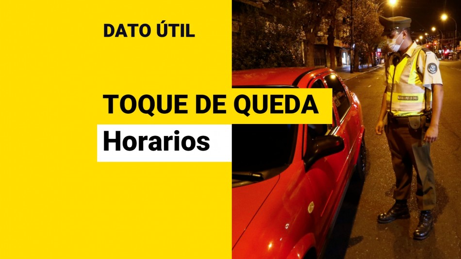 ¿A qué hora comienza el toque de queda en mi región este miércoles 22 de septiembre? ¿A qué hora comienza el toque de queda en mi región este miércoles 22 de septiembre?