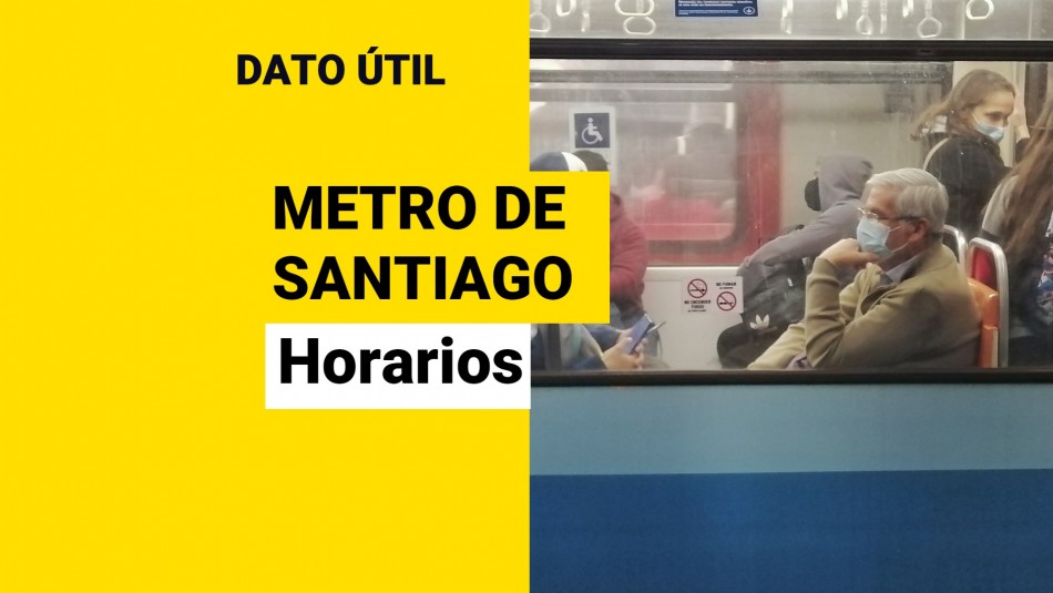 Metro de Santiago: ¿Cuál es el horario de funcionamiento este viernes 17 de septiembre? Metro de Santiago: ¿Cuál es el horario de funcionamiento este viernes 17 de septiembre?