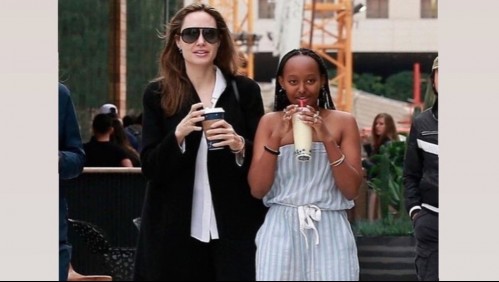 Angelina Jolie y Zahara se van de paseo al museo: Madre e hija dan una lección de outfits de buen gusto