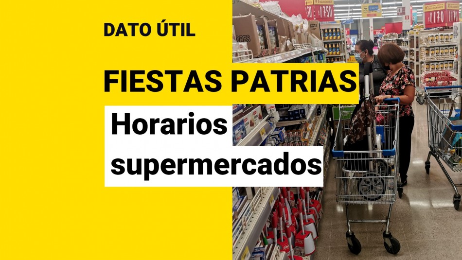 horarios-supermercados-fiestas-patrias horarios supermercados fiestas patrias