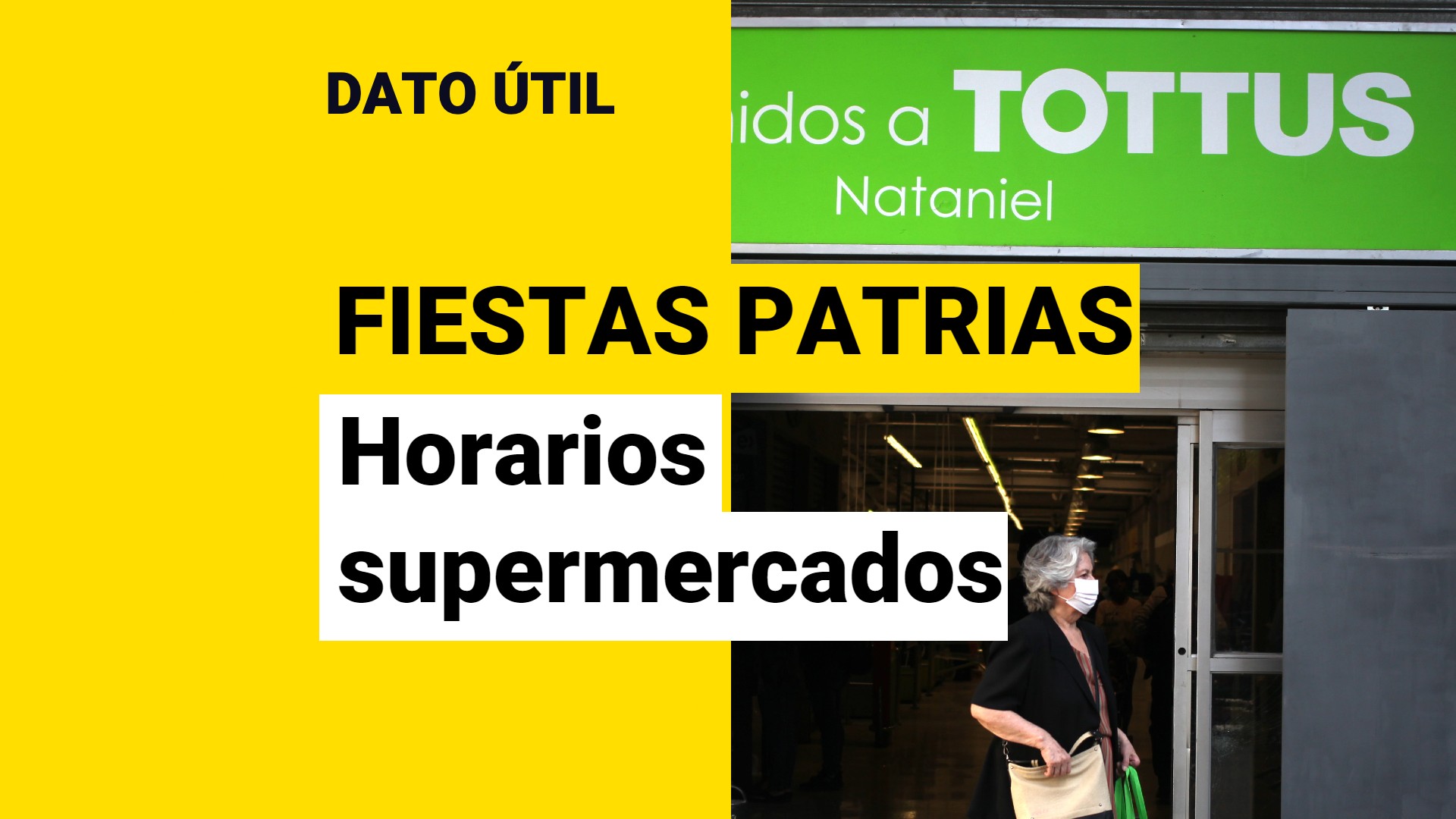 Fiestas Patrias: ¿Cuáles Son Los Horarios De Atención De Supermercados ...