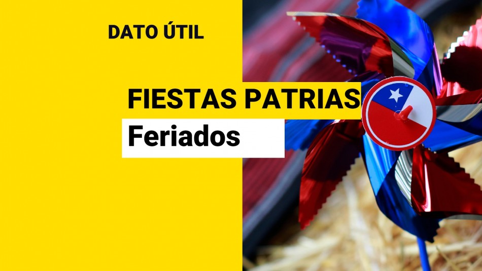 Fiestas Patrias: ¿Cuándo comienzan los días feriados y cuántos son? Fiestas Patrias: ¿Cuándo comienzan los días feriados y cuántos son?