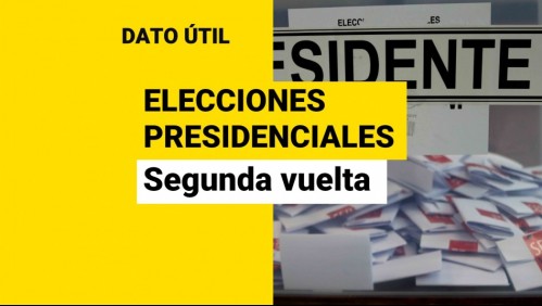 Elecciones presidenciales 2021: ¿Cuál es la fecha de la eventual segunda vuelta?