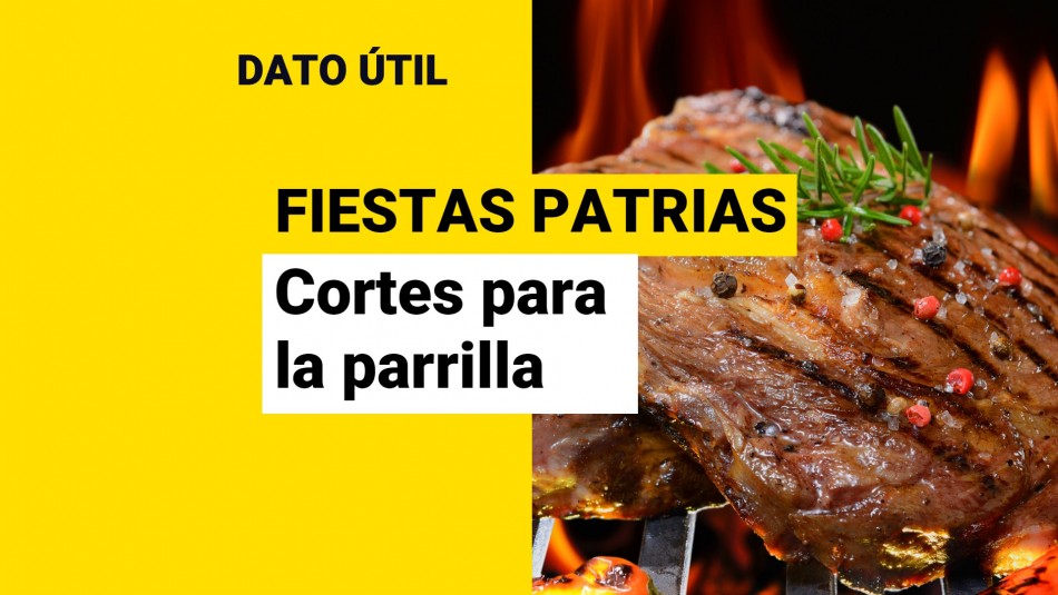 Fiestas Patrias: ¿Cuáles son los mejores corte de carne para la parrilla? Fiestas Patrias: ¿Cuáles son los mejores corte de carne para la parrilla?