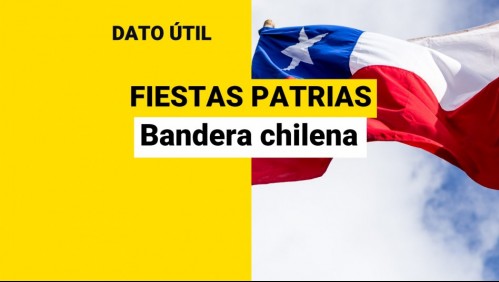 Fiestas Patrias: ¿Cuáles son las multas por no colocar la bandera chilena?