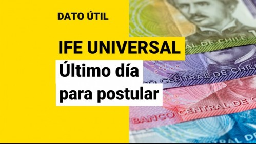 Último día para postular al IFE Universal de septiembre: ¿Cómo solicitarlo y qué monto recibiré?