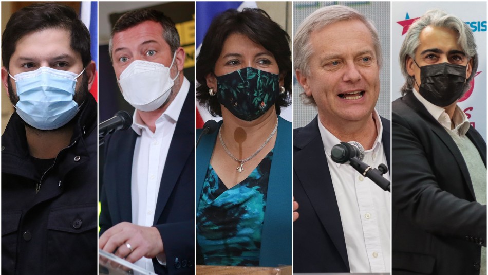 Así queda el orden de los candidatos presidenciales tras el sorteo para la pepeleta del 21 de noviembre Así queda el orden de los candidatos presidenciales tras el sorteo para la pepeleta del 21 de noviembre