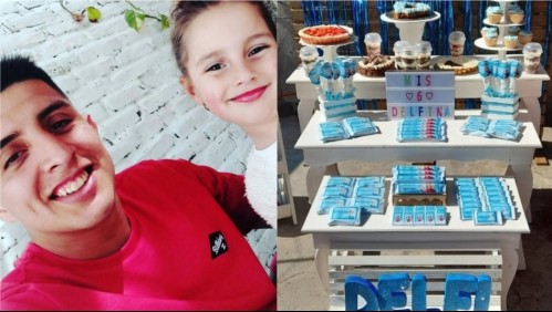 'Mi corazón se destroza por dentro': Papá organizó un hermoso cumpleaños a su pequeña hija pero la mamá no la llevó