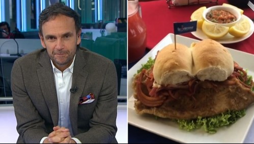 ¡Otra vez!: Rodrigo Sepúlveda es sorprendido con creación de nuevo sandwich 'Te lo cedo' en Coquimbo