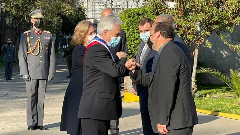 Presidente Sebastián Piñera estuvo presente en Te Deum Evangélico 2021 Presidente Sebastián Piñera estuvo presente en Te Deum Evangélico 2021