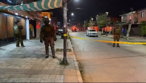 Carabinero baleado en La Granja tras portonazo quedará parapléjico