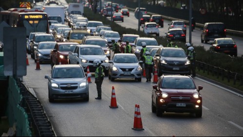 Fiestas Patrias 2021: Más de 145 mil vehículos han salido de la Región Metropolitana