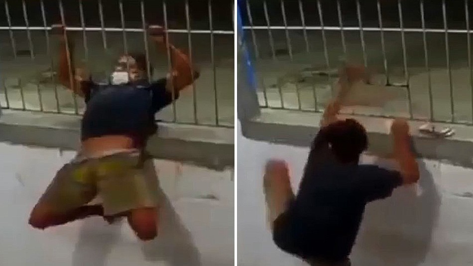 Video del momento en el que ladrón logra entrar en una casa por un pequeño espacio se vuelve viral Video del momento en el que ladrón logra entrar en una casa por un pequeño espacio se vuelve viral