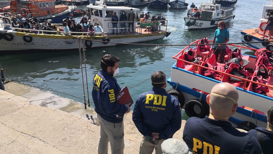 PDI investiga muerte de dos tripulantes a bordo de un buque en Cabo de Hornos: no hubo intervención de terceros PDI investiga muerte de dos tripulantes a bordo de un buque en Cabo de Hornos: no hubo intervención de terceros