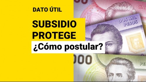 Último día para postular al Subsidio Protege: ¿Cómo hacerlo y cuáles son las fechas de pago?