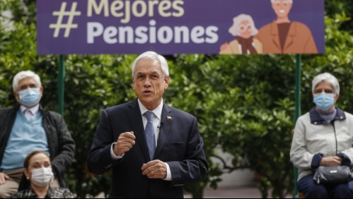 Piñera envía ley corta que extiende Pilar Solidario: 'No hace sentido un alivio hoy a costa de peores pensiones mañana'