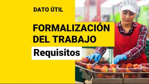 Bono por Formalización del Trabajo: ¿Cuáles son los requisitos y cómo se cobra?