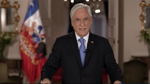 Presidente Piñera anuncia presupuesto 'para desarrollo inclusivo y sostenible': Será de US$82.135 millones