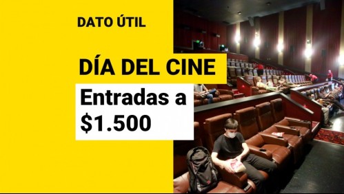 Día del Cine 2021: ¿Dónde hay entradas a $1.500?