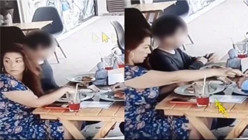 '¿Qué clase de ejemplo están dando?': Familia es captada colocando pelos en su comida para no pagar la cuenta
