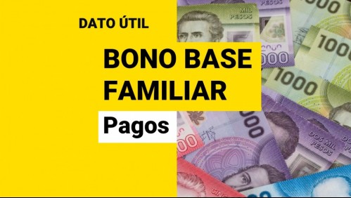 Bono Base Familiar: ¿Cómo se paga el bono y cuánto tiempo hay para cobrarlo?