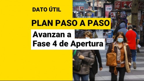 Plan Paso a Paso: ¿Qué comunas avanzan a Apertura este sábado 25 de septiembre?