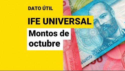 IFE Universal de octubre: ¿Cuál es el monto que recibirá mi familia?