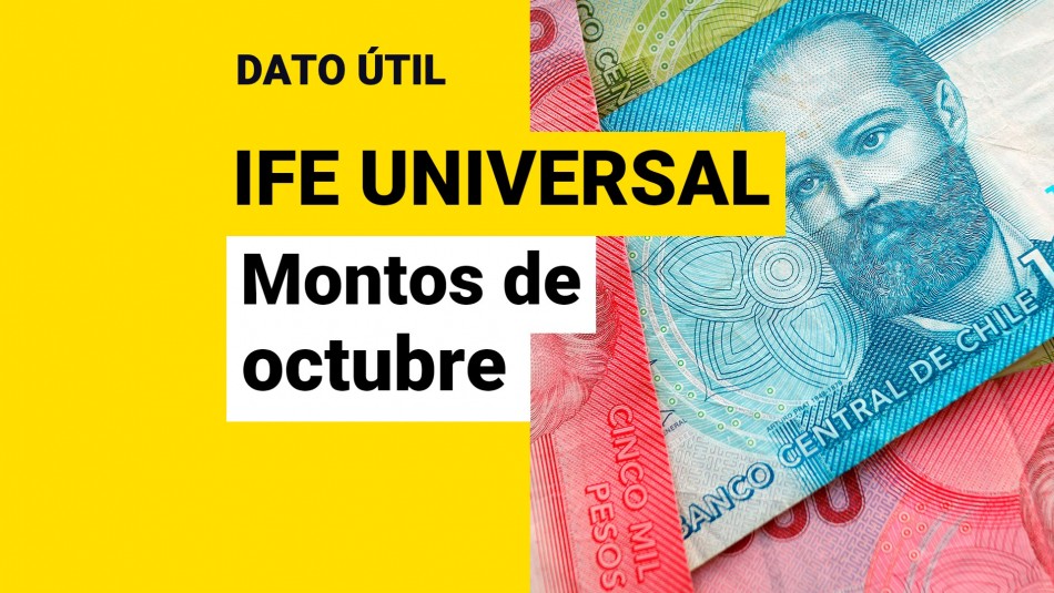 IFE Universal de octubre pago