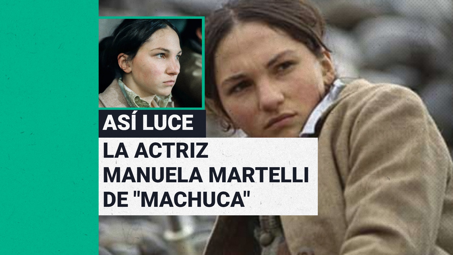Manuela Martelli en Machuca