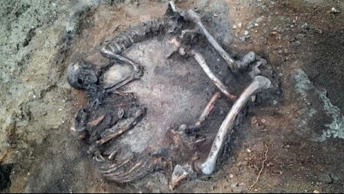 En posición fetal y en forma de corazón: Impresionante hallazgo de pareja de hace 4.000 años en Rusia