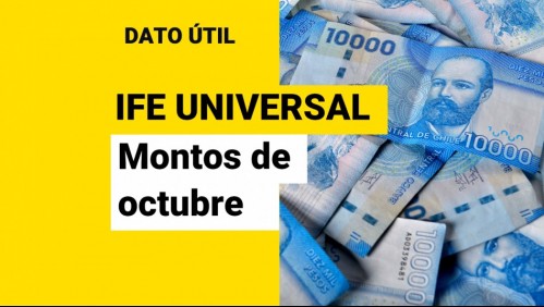 IFE Universal de octubre: ¿De cuánto es el pago que recibirá mi familia?