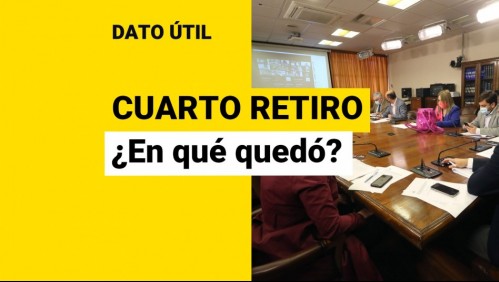 ¿En qué quedó el cuarto retiro del 10% y cuándo se vuelve a votar?