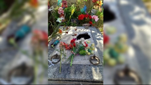 Denuncian que tumba de Víctor Jara fue vandalizada en el Cementerio General