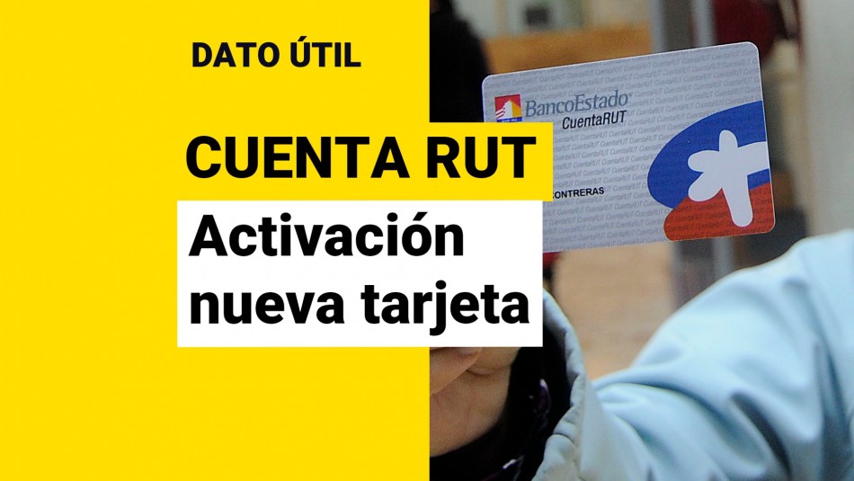 Cuenta Rut ¿cómo Puedo Activar Mi Nueva Tarjeta Meganoticias 2534