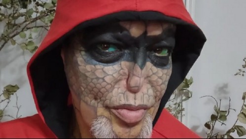 Extirpó sus orejas y dividió su lengua: hombre gastó 70 mil euros para transformarse en un 'dragón humano'