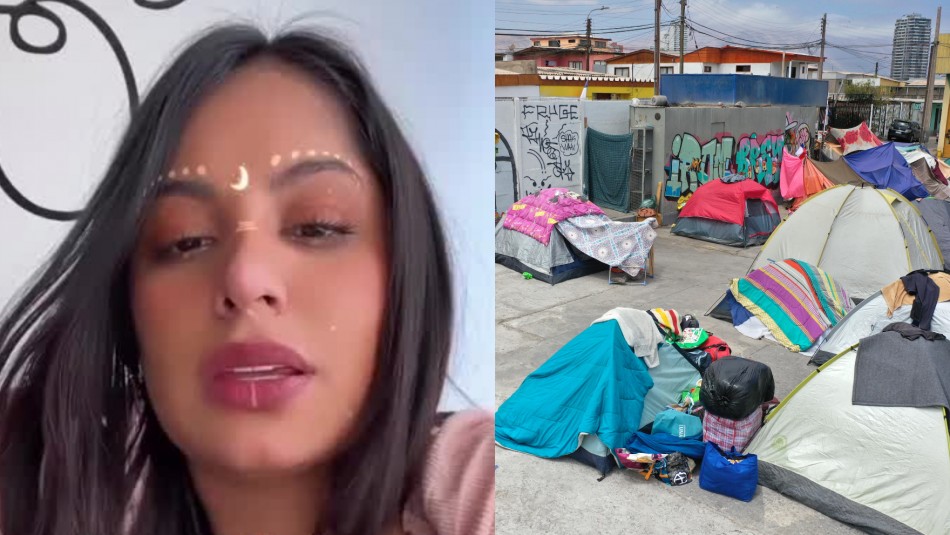 Nathalie Vera y crisis de migrantes en Iquique