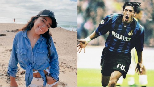 Ella es Gabriela Flores, la bebé que Iván Zamorano homenajeaba cada vez que hacía un gol