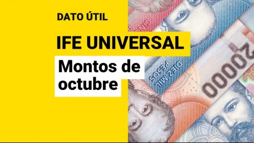 IFE Universal: ¿Qué monto recibirá mi familia en octubre?