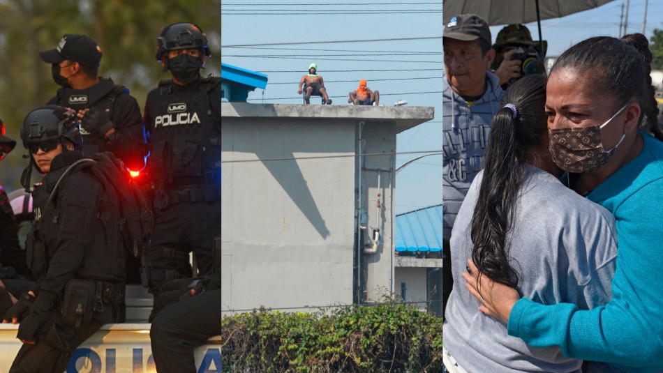 carcel-ecuador-motin Denuncian hacinamientos y torturas: grave crisis carcelaria en Ecuador con motines que dejan más de 100 muertos