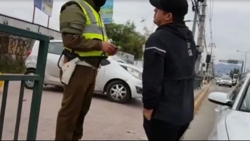 Conductor es detenido por intentar sobornar a carabineros con $50 mil para evitar fiscalización