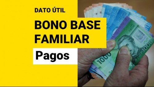 Bono Base Familiar: ¿Desde cuándo se otorga el beneficio y cómo se paga?