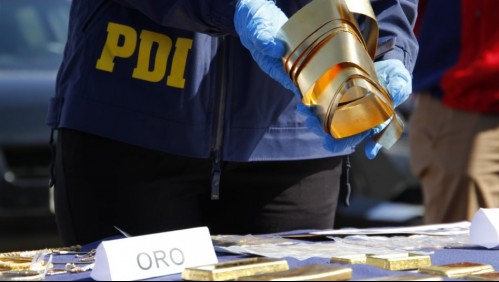 'Operación Rey Midas': Capturan a banda por contrabando de oro de alta pureza extraído ilegalmente